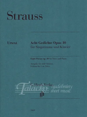 Acht Gedichte op. 10 Cenově Výhodný
